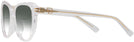 Cat Eye Crystal Ralph Lauren 6232U w/ Gradient Bifocal Reading Sunglasses View #3