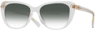 Cat Eye Crystal Ralph Lauren 6232U w/ Gradient Bifocal Reading Sunglasses View #1