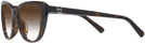Cat Eye Havana Ralph Lauren 6232U w/ Gradient Bifocal Reading Sunglasses View #3