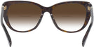 Cat Eye Havana Ralph Lauren 6232U w/ Gradient Bifocal Reading Sunglasses View #4