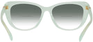 Cat Eye Opal Mint Ralph Lauren 6232U w/ Gradient Bifocal Reading Sunglasses View #4