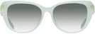 Cat Eye Opal Mint Ralph Lauren 6232U w/ Gradient Progressive Reading Sunglasses View #2