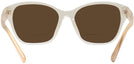 Square Transparent Beige Ralph Lauren 6236U Bifocal Reading Sunglasses View #4