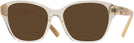 Square Transparent Beige Ralph Lauren 6236U Bifocal Reading Sunglasses View #1