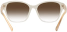 Square Transparent Beige Ralph Lauren 6236U w/ Gradient Progressive Reading Sunglasses View #4