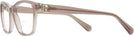 Rectangle Transparent Taupe Grey Ralph Lauren 6243 Bifocal View #3