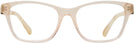Rectangle Transparent Nude Ralph Lauren 6243 Single Vision Full Frame View #2