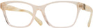 Rectangle Transparent Nude Ralph Lauren 6243 Single Vision Full Frame View #1