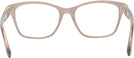 Rectangle Transparent Taupe Grey Ralph Lauren 6243 Single Vision Full Frame View #4