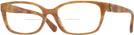 Rectangle Light Havana Ralph Lauren 6244U Bifocal View #1