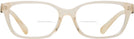 Rectangle Transparent Light Brown Ralph Lauren 6244U Bifocal View #2