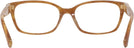 Rectangle Light Havana Ralph Lauren 6244U Progressive No-Lines View #4