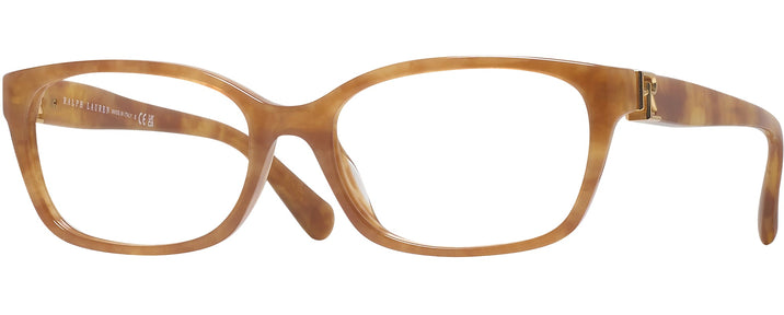 Rectangle Light Havana Ralph Lauren 6244U Computer Style Progressive View #1