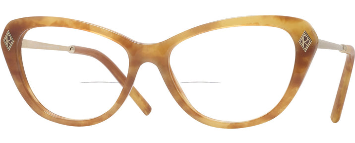 Cat Eye Light Havana Ralph Lauren 6245 Bifocal View #1