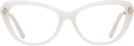 Cat Eye Opaline Milky Ralph Lauren 6245 Single Vision Full Frame View #2