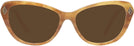 Cat Eye Light Havana Ralph Lauren 6245 Progressive No-Line Reading Sunglasses View #2