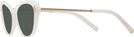 Cat Eye Opaline Milky Ralph Lauren 6245 Progressive No-Line Reading Sunglasses View #3