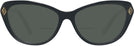 Cat Eye Black Ralph Lauren 6245 Bifocal Reading Sunglasses View #2