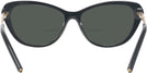 Cat Eye Black Ralph Lauren 6245 Bifocal Reading Sunglasses View #4