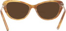 Cat Eye Light Havana Ralph Lauren 6245 Bifocal Reading Sunglasses View #4