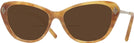 Cat Eye Light Havana Ralph Lauren 6245 Bifocal Reading Sunglasses View #1