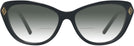 Cat Eye Black Ralph Lauren 6245 w/ Gradient Bifocal Reading Sunglasses View #2