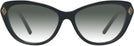 Cat Eye Black Ralph Lauren 6245 w/ Gradient Progressive Reading Sunglasses View #2