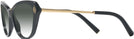 Cat Eye Black Ralph Lauren 6245 w/ Gradient Progressive Reading Sunglasses View #3