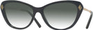 Cat Eye Black Ralph Lauren 6245 w/ Gradient Progressive Reading Sunglasses View #1