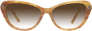 Cat Eye Light Havana Ralph Lauren 6245 w/ Gradient Progressive Reading Sunglasses View #2