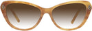 Cat Eye Light Havana Ralph Lauren 6245 w/ Gradient Progressive Reading Sunglasses View #2