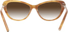 Cat Eye Light Havana Ralph Lauren 6245 w/ Gradient Progressive Reading Sunglasses View #4