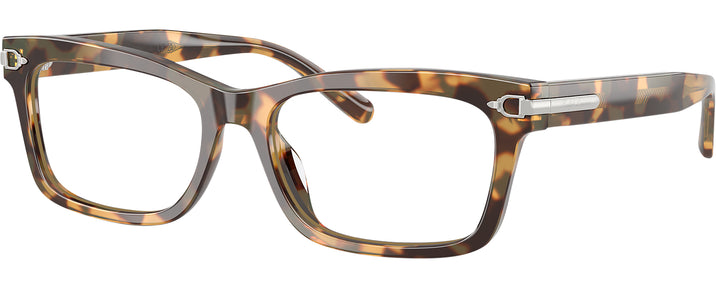 Rectangle Spotty Havana Ralph Lauren 6255U Single Vision Full Frame View #1