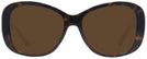 Oversized Shiny Dark Havana Ralph Lauren 8144 Progressive Reading Sunglasses View #2