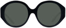 Round Shiny Black Ralph Lauren 8188Q Progressive Reading Sunglasses View #2