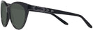 Cat Eye Shiny Black Ralph Lauren 8195B Progressive No Line Reading Sunglasses View #3