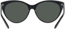 Cat Eye Shiny Black Ralph Lauren 8195B Progressive No Line Reading Sunglasses View #4