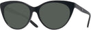 Cat Eye Shiny Black Ralph Lauren 8195B Progressive No Line Reading Sunglasses View #1