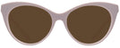 Cat Eye Shiny Mauve Ralph Lauren 8195B Progressive Reading Sunglasses View #2