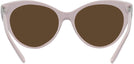 Cat Eye Shiny Mauve Ralph Lauren 8195B Progressive Reading Sunglasses View #4