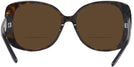 Oversized Shiny Havana Ralph Lauren 8196BU Bifocal Reading Sunglasses View #4