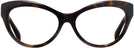 Cat Eye Havana Ralph Lauren 8213 Single Vision Full Frame View #2