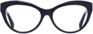 Cat Eye Blue Ralph Lauren 8213 Single Vision Full Frame View #2