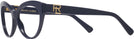 Cat Eye Blue Ralph Lauren 8213 Single Vision Full Frame View #3