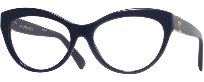 Cat Eye Blue Ralph Lauren 8213 Single Vision Full Frame View #1