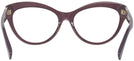 Cat Eye Transparent Violet Ralph Lauren 8213 Progressive No-Lines View #4