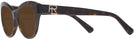 Cat Eye Havana Ralph Lauren 8213 Bifocal Reading Sunglasses View #3