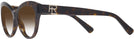 Cat Eye Havana Ralph Lauren 8213 w/ Gradient Bifocal Reading Sunglasses View #3
