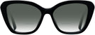 Butterfly Black Ralph Lauren 8216U w/ Gradient Bifocal Reading Sunglasses View #2