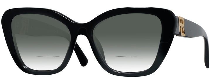 Butterfly Black Ralph Lauren 8216U w/ Gradient Bifocal Reading Sunglasses View #1